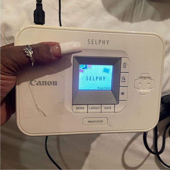 Canon SELPHY White Photo Printer - Picture 5 of 10